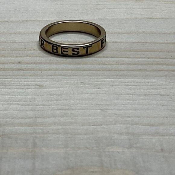 Silver Tone Best Friends Ring - Picture 4 of 5